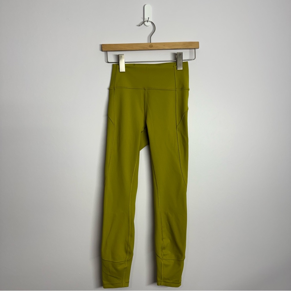 lululemon athletica Olive Green Leggings